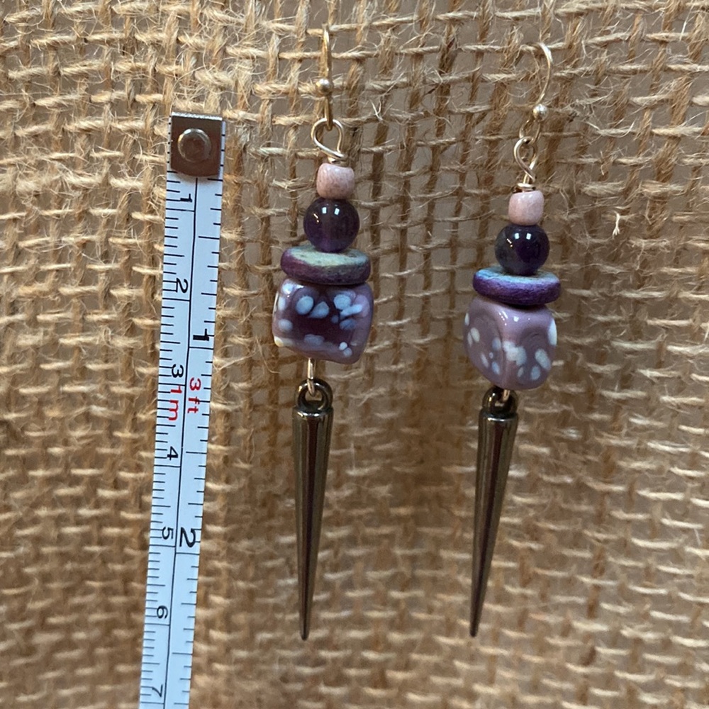 💝Plunging-Spears Earrings - Picture 5 of 9